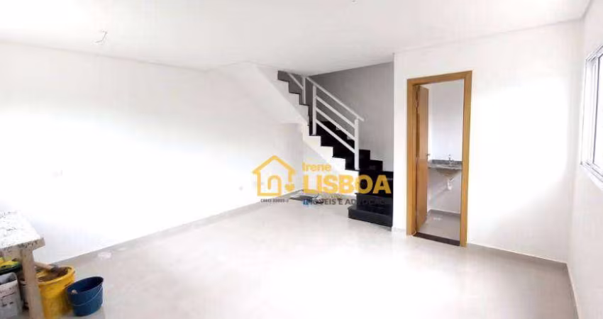 Sobrado com 2 dormitórios à venda, 89 m² por R$ 449.000 - Vila Guarani - Santo André/SP