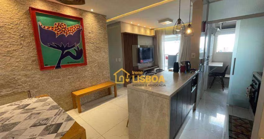 Apartamento com 2 dormitórios à venda, 67 m² por R$ 690.000 - Jardim Piqueroby - São Paulo/SP