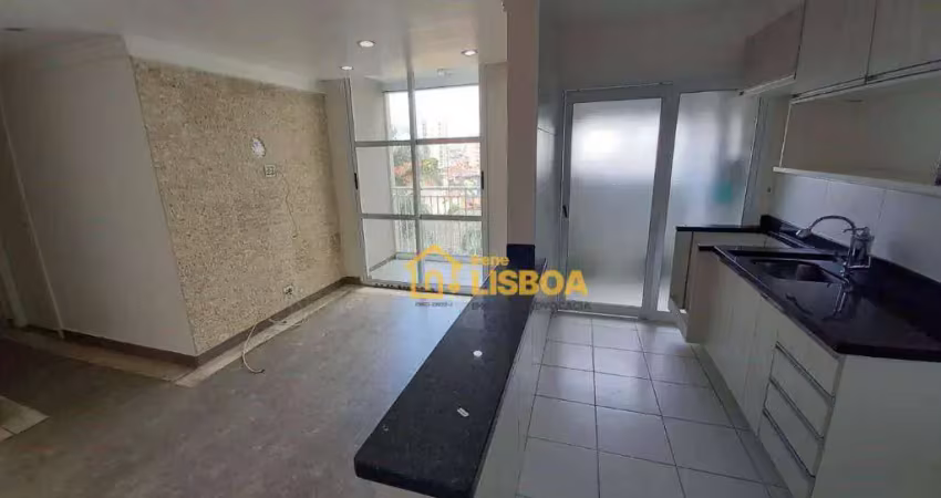 Apartamento com 2 dormitórios à venda, 51 m² por r$ 360.000,00 - vila antonieta - são paulo/sp
