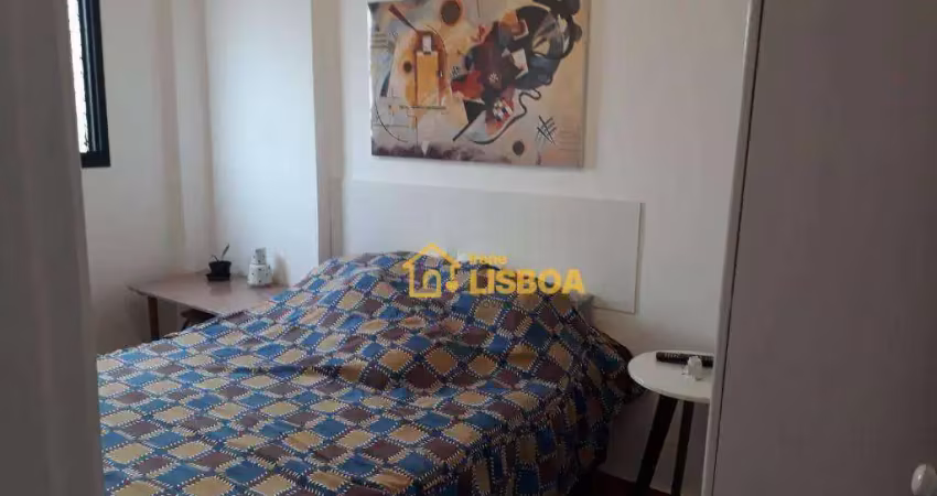 Apartamento com 1 dormitório à venda, 37 m² por r$ 200.000 - ocian - praia grande/sp