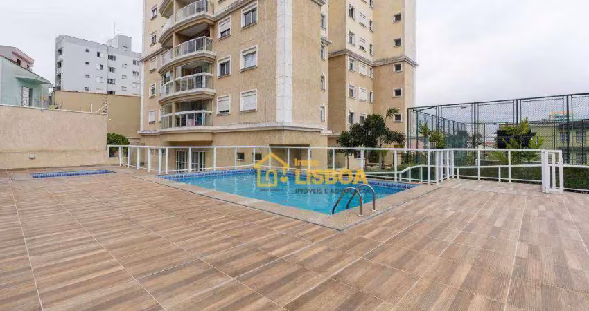 Apartamento com 2 dormitórios à venda, 82 m² por r$ 640.000 - parque das nações - santo andré/sp