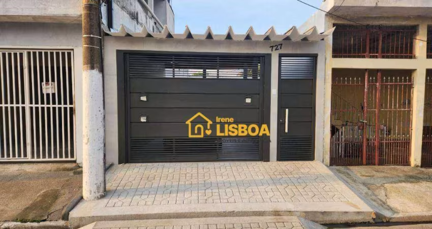 Casa com 2 dormitórios para alugar, 100 m² por R$ 2.250,00/mês - Cidade Centenário - São Paulo/SP