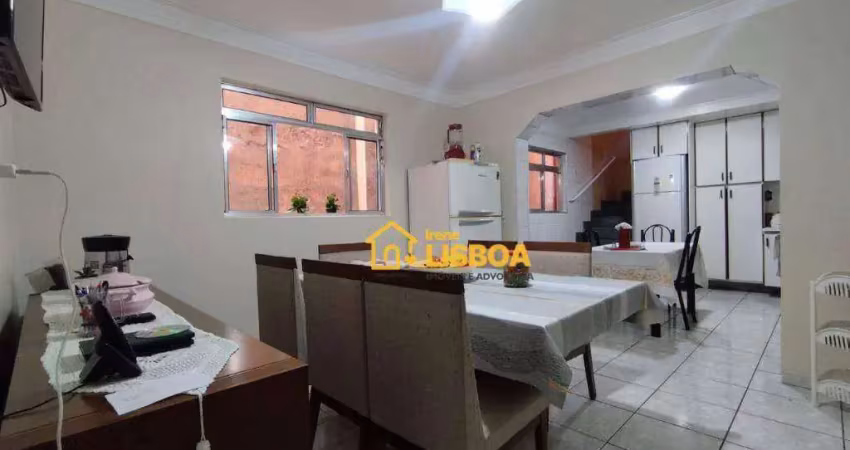 Sobrado com 4 dormitórios à venda, 230 m² por r$ 614.900,00 - jardim sílvia maria - mauá/sp