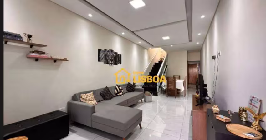 Sobrado com 3 dormitórios à venda, 108 m² por r$ 650.000,00 - cidade centenário - são paulo/sp