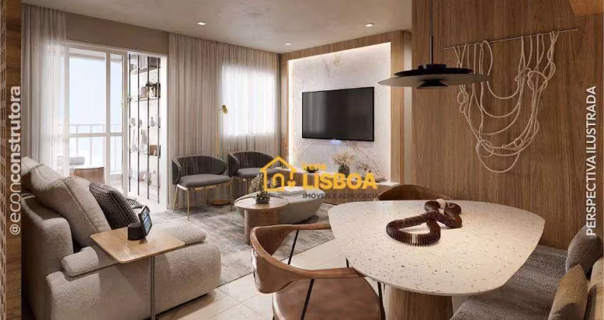 Apartamento com 2 dormitórios à venda, 56 m² por r$ 581.500 - vila nova manchester - são paulo/sp