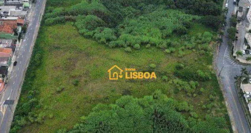 Terreno à venda, 25860 m² por r$ 50.000.000,00 - parque são vicente - mauá/sp