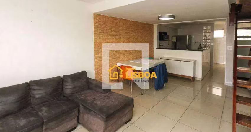 Sobrado com 3 dormitórios, 80 m² - venda por r$ 650.000,00 ou aluguel por r$ 2.055,00/mês - jardim centenário - são paulo/sp