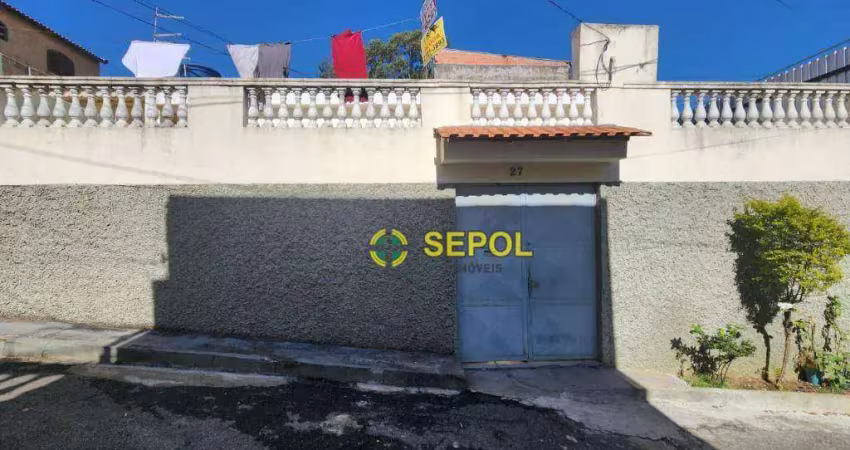 Casa com 1 dormitório para alugar, 40 m² por r$ 800,00/mês - cidade centenário - são paulo/sp
