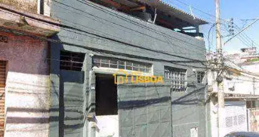 Imóvel para renda com 1 salão comercial + 4 casas à venda, 600 m² por r$ 750.000 - jardim marília - são paulo/sp