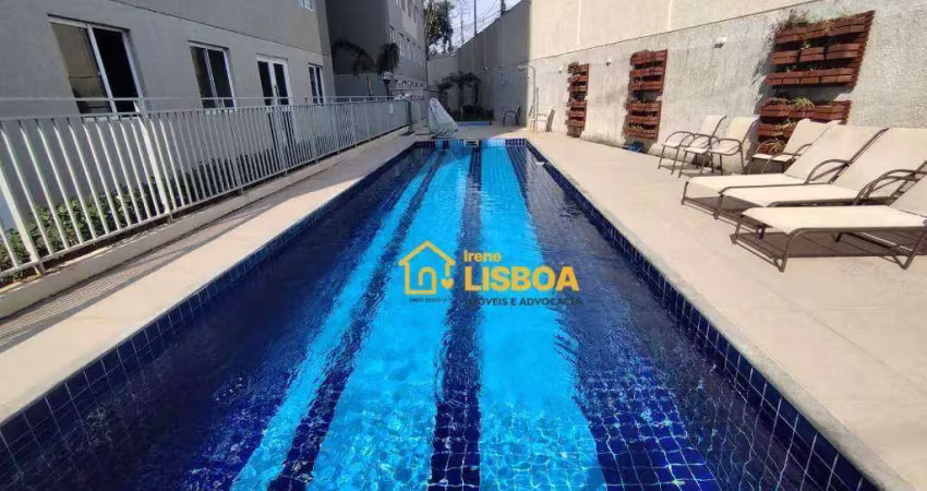 Apartamento com 2 dormitórios, 35 m² - venda por r$ 350.000,00 ou aluguel por r$ 1.900,00 - jardim santa adélia - são paulo/sp