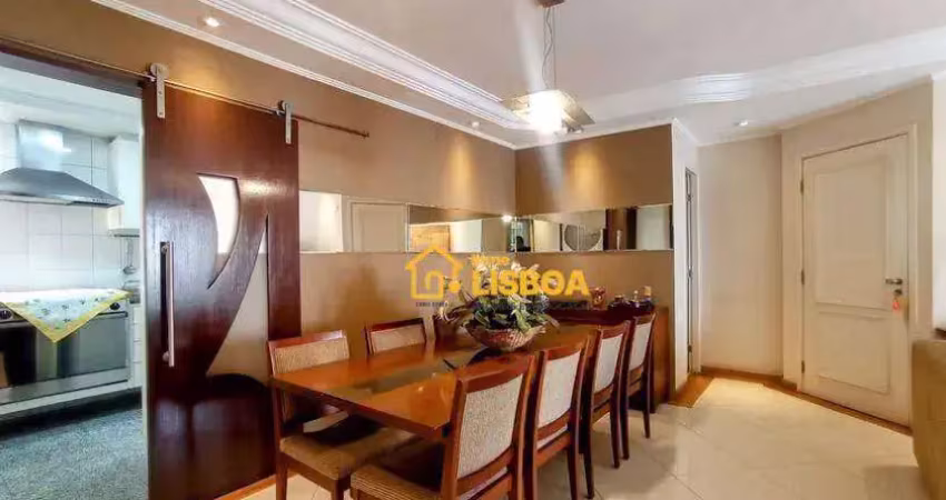 Apartamento com 3 dormitórios à venda, 125 m² por r$ 1.390.000 - vila gomes cardim - são paulo/sp