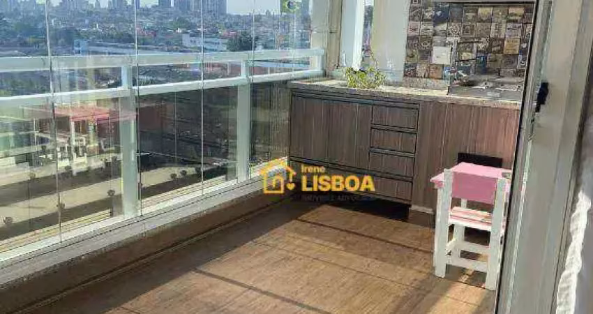 Apartamento com 3 dormitórios à venda, 128 m² por r$ 947.000,00 - centro - santo andré/sp