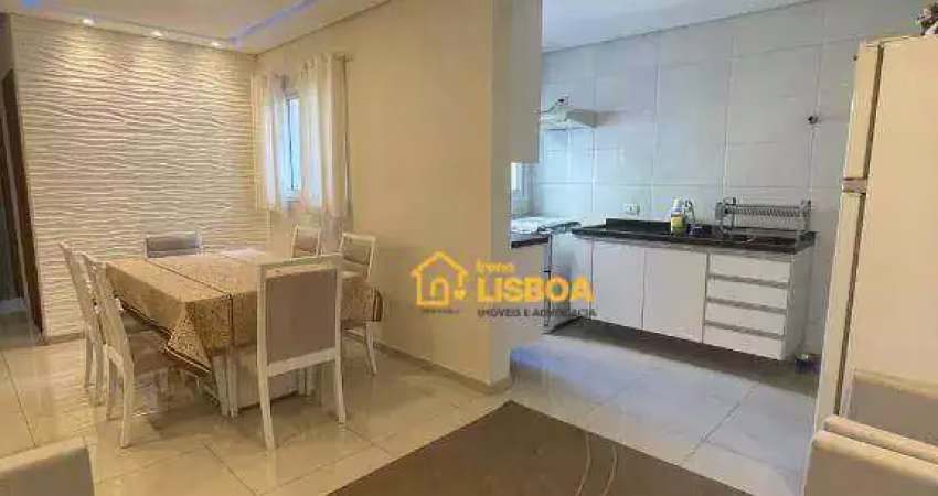 Cobertura com 3 dormitórios à venda, 160 m² por r$ 569.000,00 - casa branca - santo andré/sp