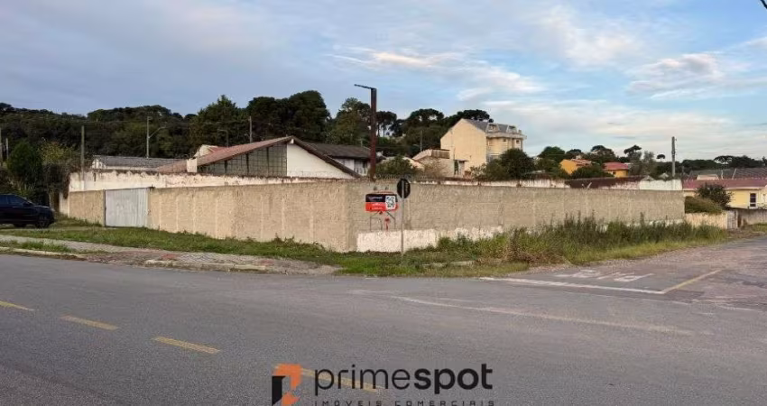 Terreno comercial de esquina para locação no Uberaba