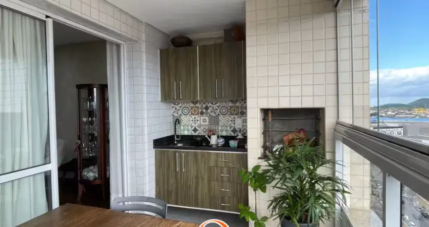 Lindo apartamento na ponta da praia - 2 suítes - 2 vagas e lazer completo