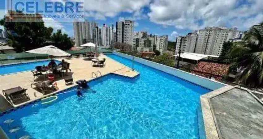 Apartamento para venda em salvador, candeal, 3 dormitórios, 1 suíte, 3 banheiros, 2 vagas