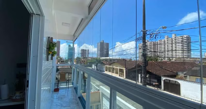 Sobrado com 3 dormitórios à venda, 75 m² por r$ 360.000,00 - balneário pires - praia grande/sp