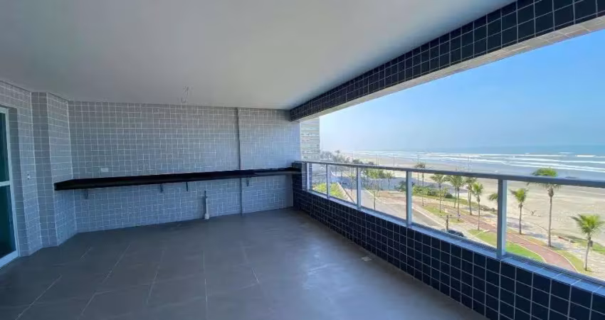 Apartamento com 3 dormitórios à venda, 140 m² por r$ 1.070.000,00 - caiçara - praia grande/sp