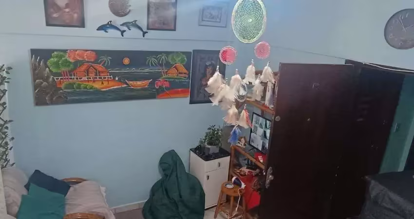 Kitnet com 1 dormitório à venda, 56 m² por r$ 150.000,00 - maracanã - praia grande/sp