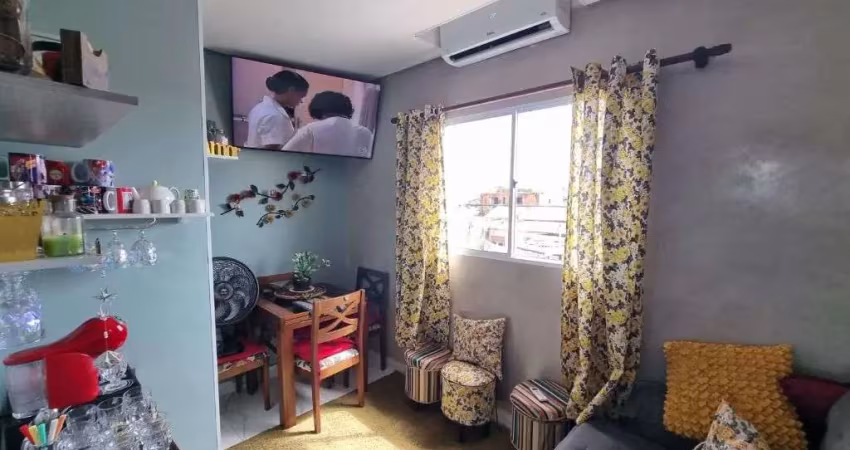 Casa com 2 dormitórios à venda, 47 m² por r$ 275.600,00 - glória - praia grande/sp