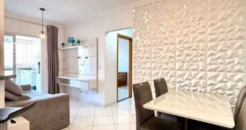 Apartamento com 1 quarto à venda, 60 m² por r$ 395.000 - aviação - praia grande/sp