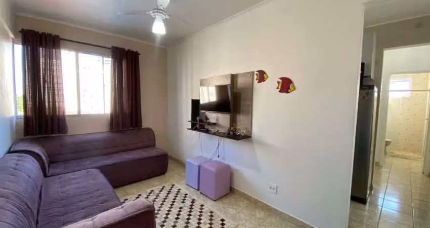 Apartamento com 1 dormitório à venda, 60 m² por r$ 250.000,00 - caiçara - praia grande/sp