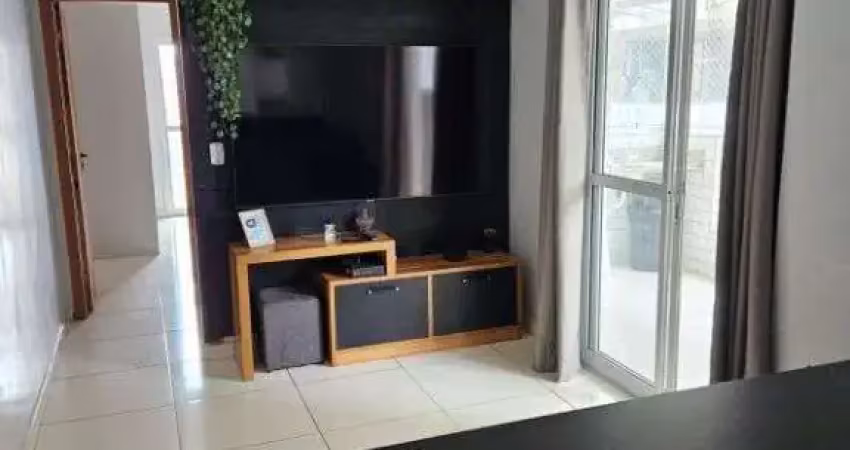 Comprar apartamento com 1 quarto e sacada gourmet no canto do forte