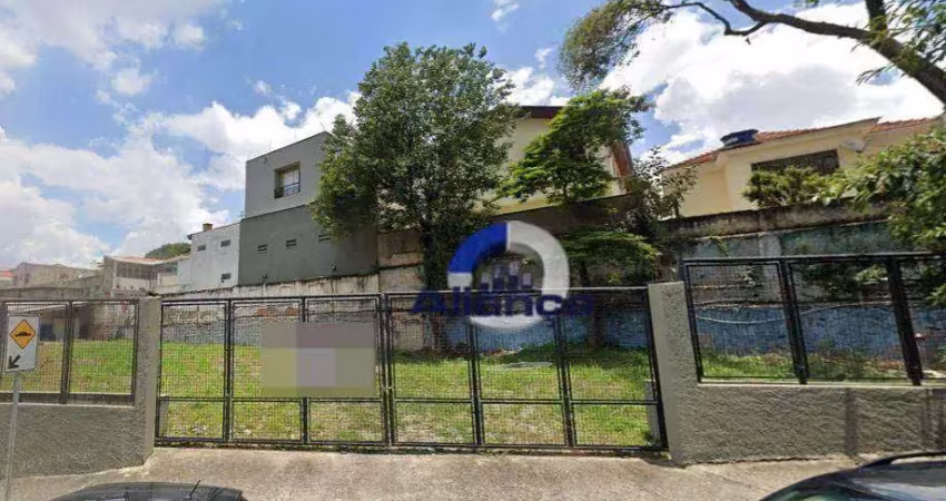 Terreno para alugar, 550 m² por r$ 12.000,00/mês - água fria - são paulo/sp