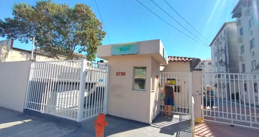 Apartamento em campo grande, condomínio west residencial, fica 400 metros do west shopping, 2 quartos, varanda, sol da manhã, vaga de garagem