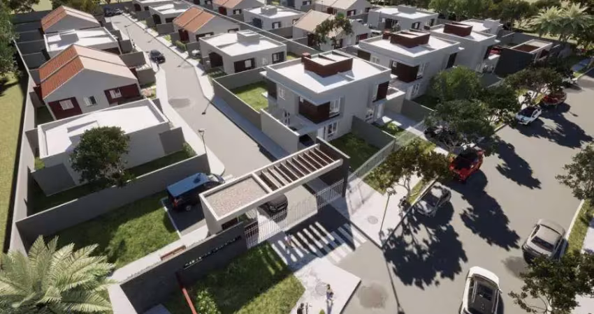 Casa residencial com 3 quartos  à venda, 59.08 m2 por r$293000.00  - embu - colombo/pr