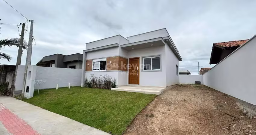 Oportunidade de casa recém-construída no loteamento viamar!