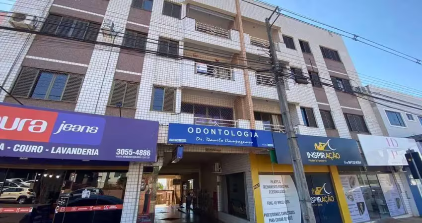 Apartamento à venda 1 suíte e 2 quartos, centro, toledo/pr
