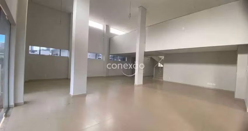Sala comercial com mezanino para locação, vila becker, toledo/pr
