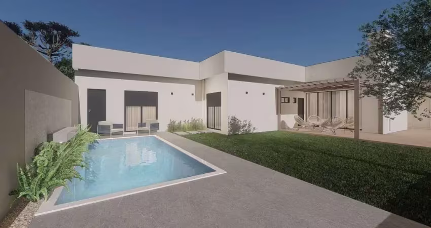 Casa alto padrão à venda com 3 suítes, vila industrial - toledo