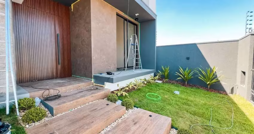 Casa com piscina à venda, sozinha no terreno com 3 suítes, vila becker - toledo
