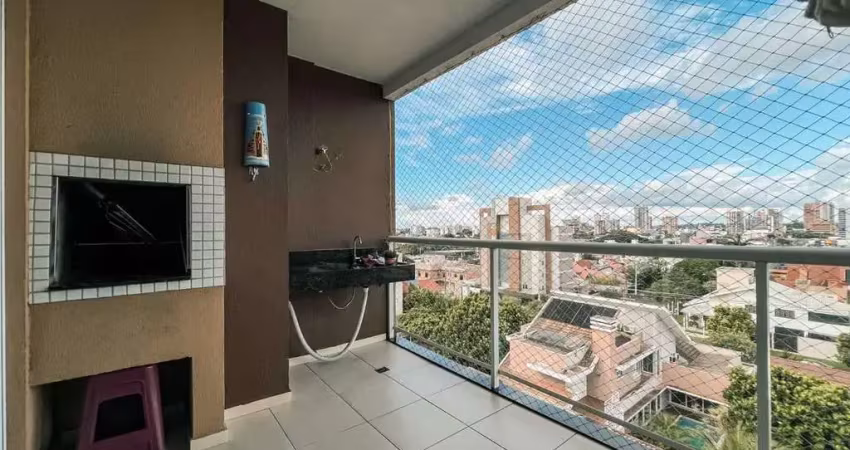 Apartamento a venda 01 suíte, 03 quartos, semi mobiliado, vista lago,  jardim santa maria, toledo/pr