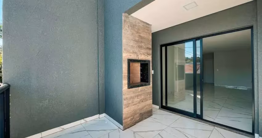 Apartamento à venda com 1 suíte + 1 quarto, jardim gisela, toledo/pr