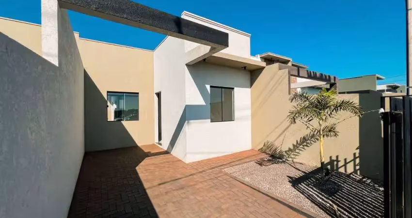 Casa com 2 quartos à venda,  jardim pinherinho, toledo/pr