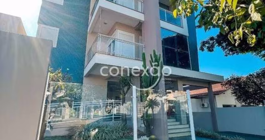 Apartamento semimobiliado à venda próximo ao lago municipal, com 1 suite master + 2 suítes e elevador privativo, Jd. La Salle - Toledo