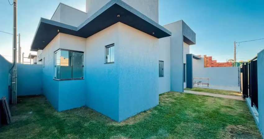 Casa de esquina para venda com 1 suíte + 1 quarto, jardim coopagro, toledo/pr