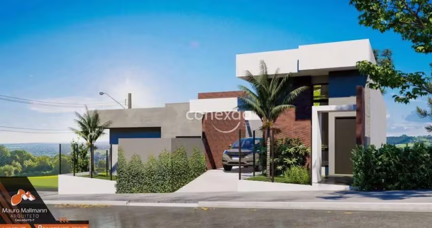 Casa à venda com 1 suíte + 2 quartos, centro - toledo/pr