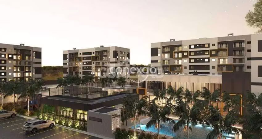 Apartamento com 2 quartos à venda  no residencial ducale - condomínio home club