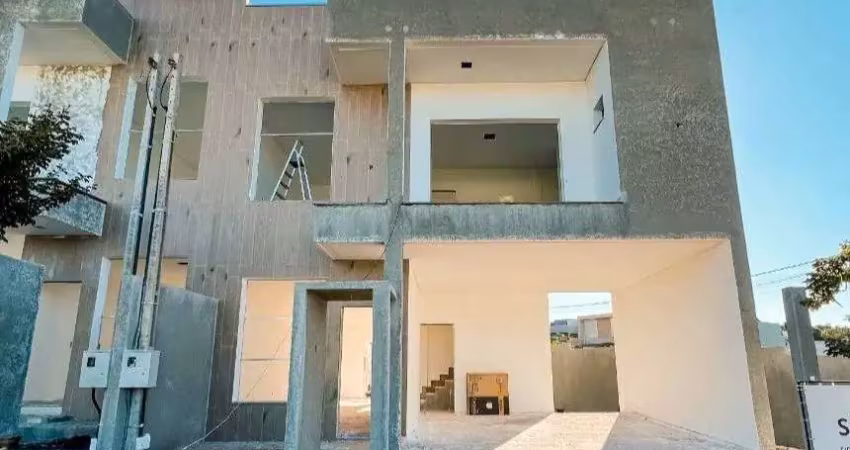 Sobrado à venda com 3 suítes e sobra de terreno, próximo ao lago novo, centro, toledo/pr