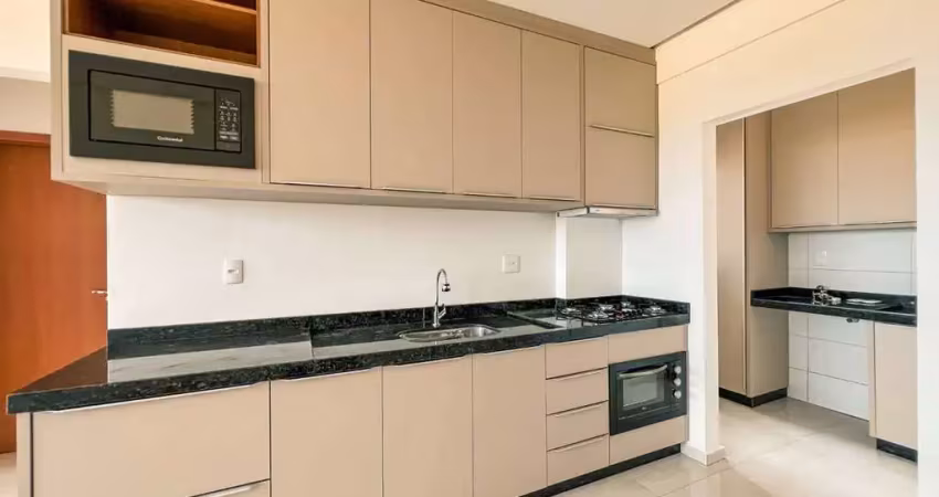Apartamento mobiliado para locação com cozinha equipada, 2 quartos, biopark - toledo/pr