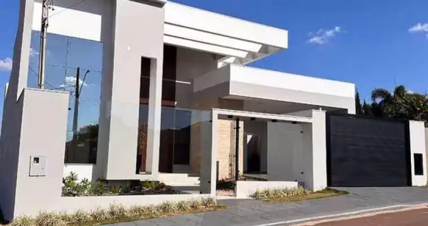 Casa alto padrão à venda com 3 suítes, jardim pancera, toledo/pr