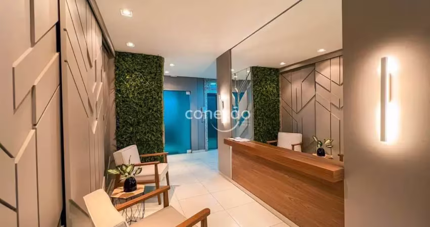 Apartamento semimobiliado para locação com 1 suíte + 1 quarto, jd. gisela - toledo/pr