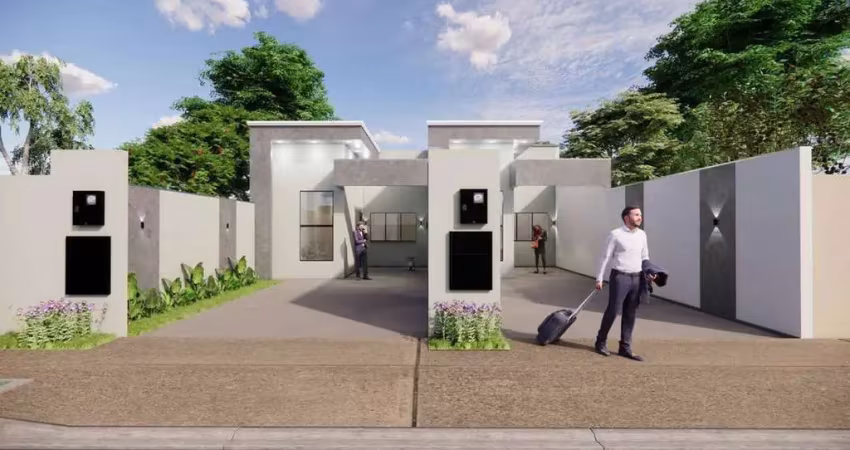 Casa à venda com 1 suíte + 2 quartos, jd. coopagro/toledo - pr