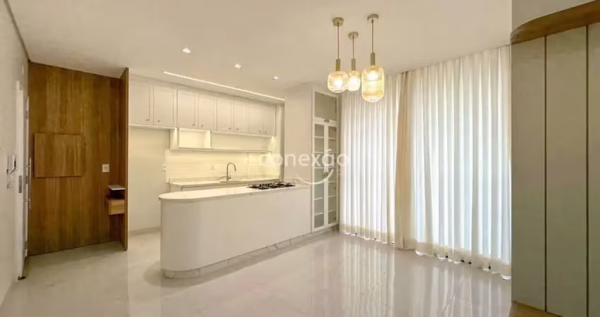 Apartamento semimobiliadao para locação com 1 suíte + 1 quarto, jd. porto alegre - toledo/pr