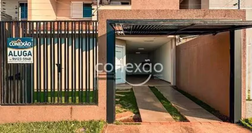 Sobrado semimobiliado para locação com 1 suíte + 3 quartos, jd. gisela - toledo/pr
