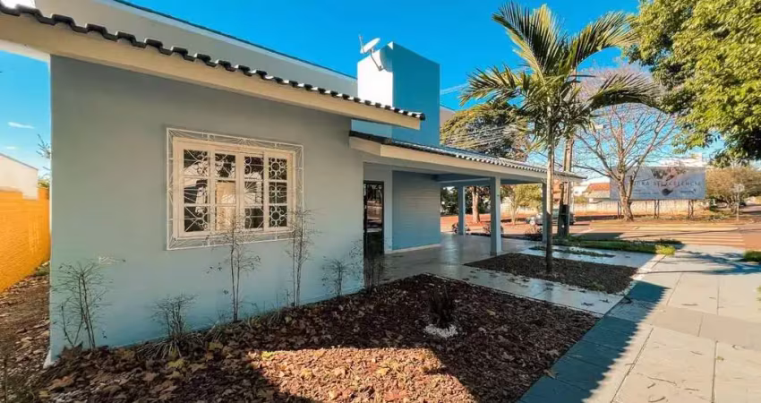 Casa comercial de esquina para locação, jardim la salle - toledo/pr